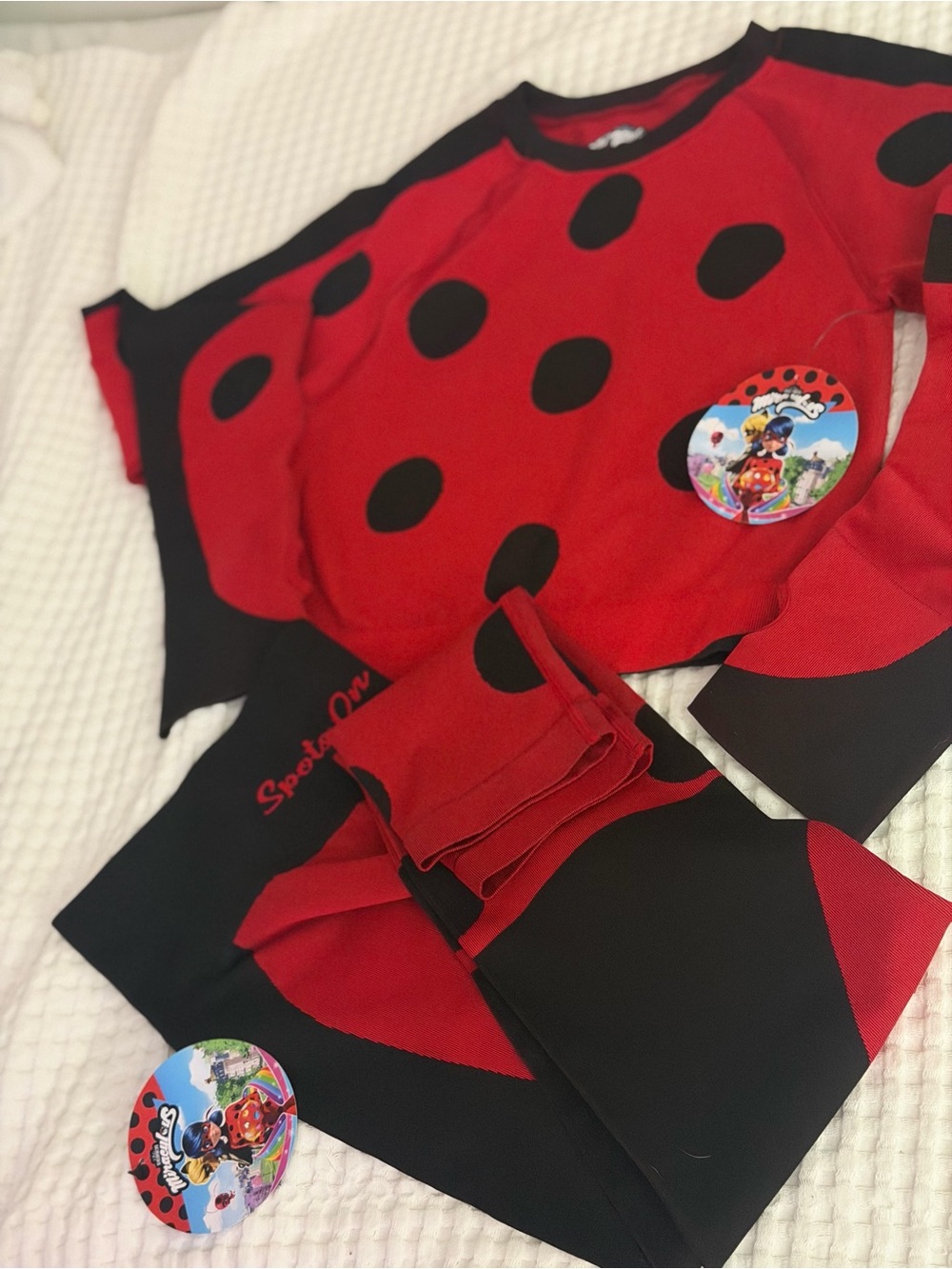 Ladybugs women set active cosplay: for gym workout/size xl/new